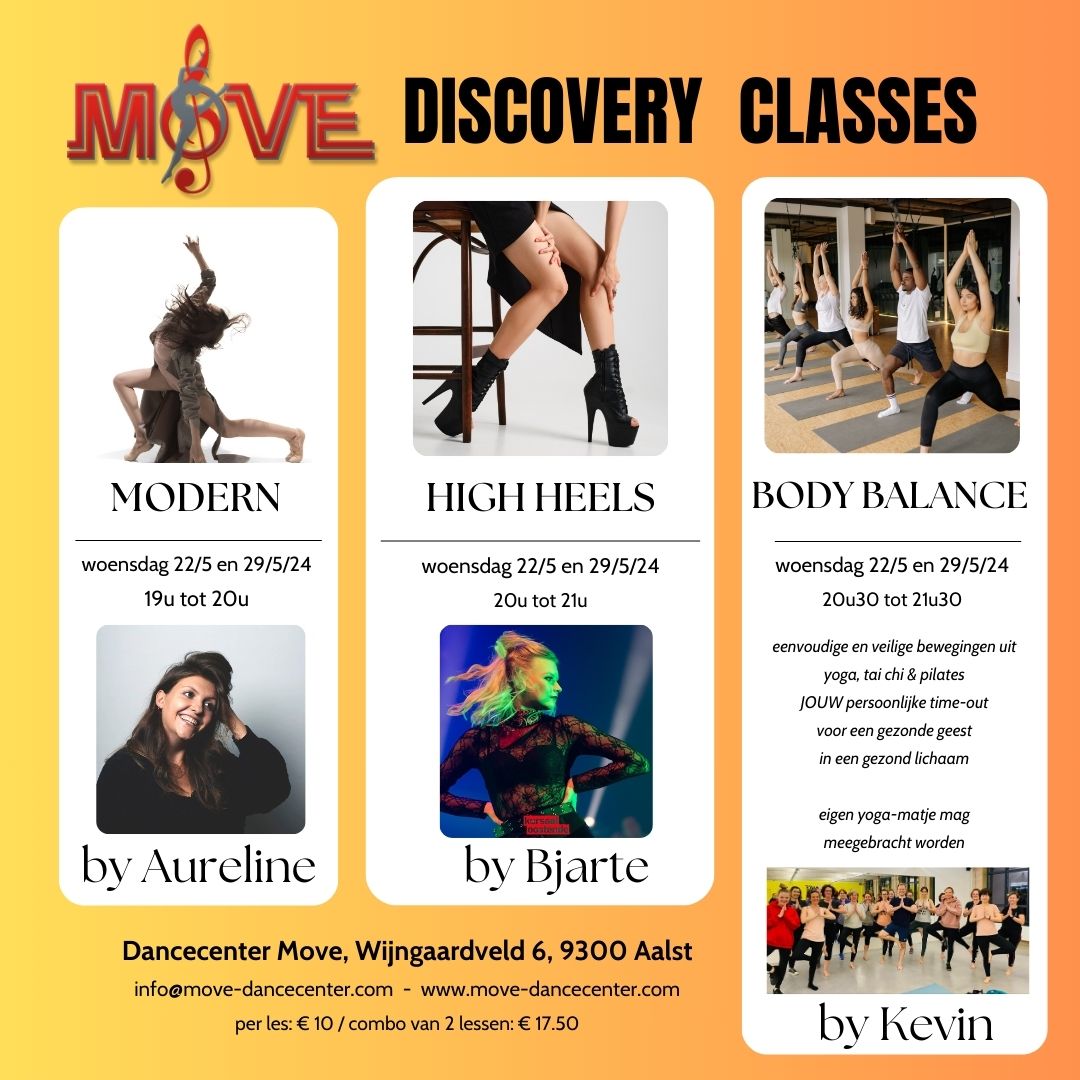 Discovery classes mei 24